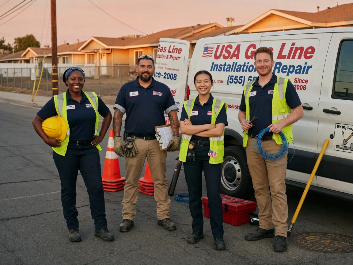 Gas Line Installation company in Newville, AL